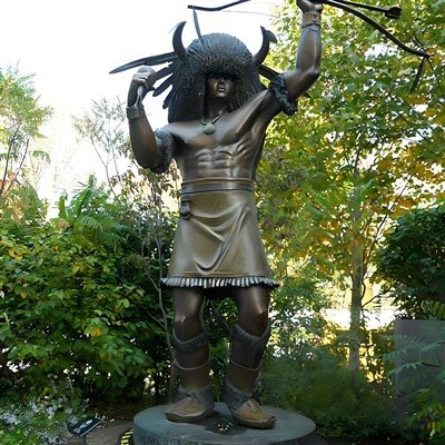 Escultura de bronze contemporània
